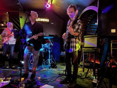 Sidewalk Boogie down the Gasworks conjure 'Dark Eyes'