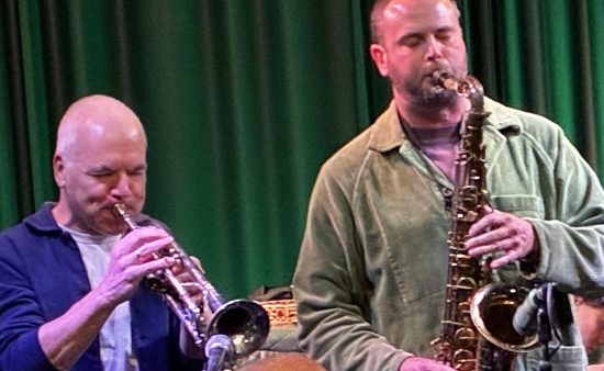 Live review: James Allsopp + Rebecka Edlund and Tom Step's Van-Ventures, Vortex, Dalston