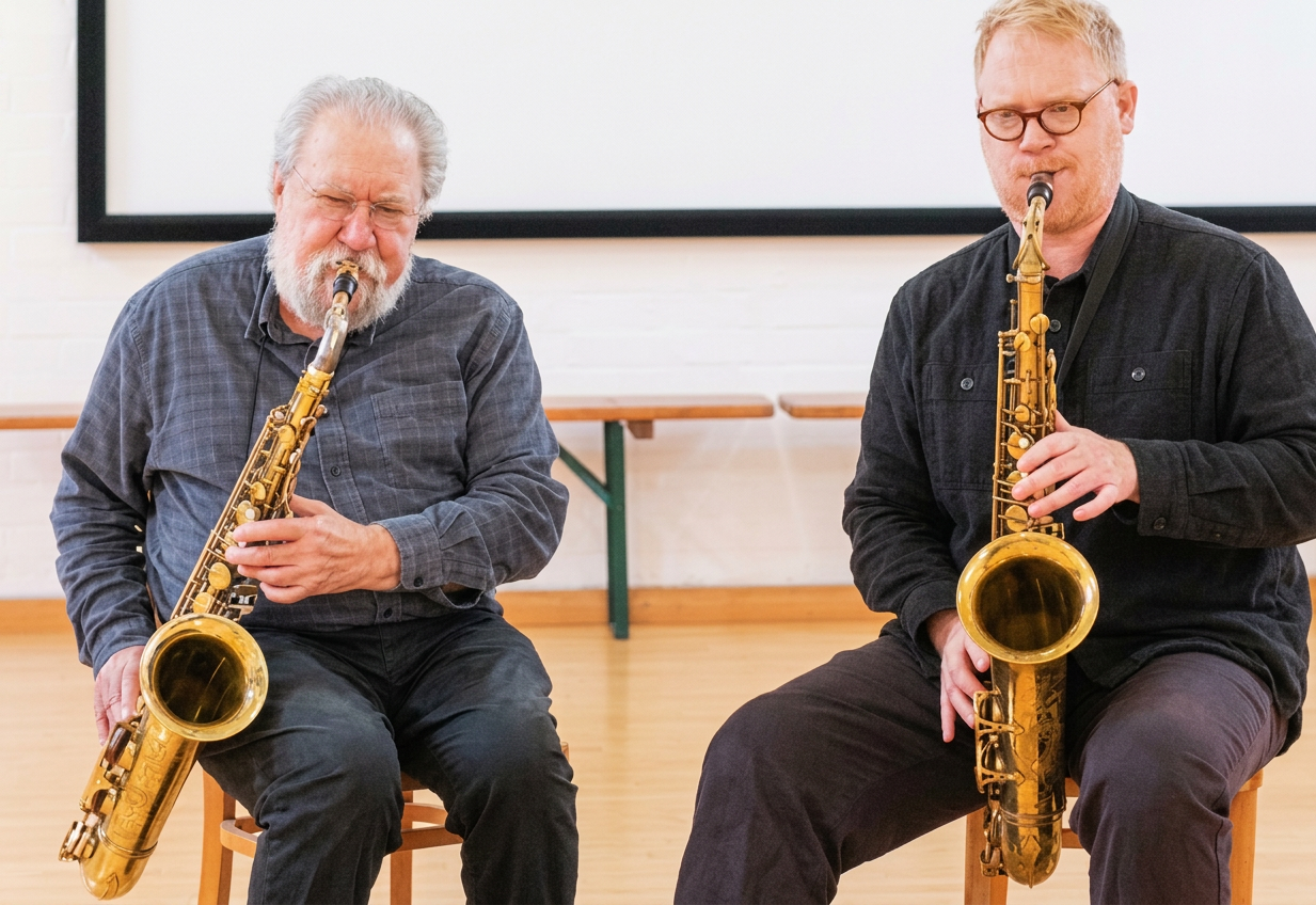 Evan Parker and Tom Challenger | marlbank news story